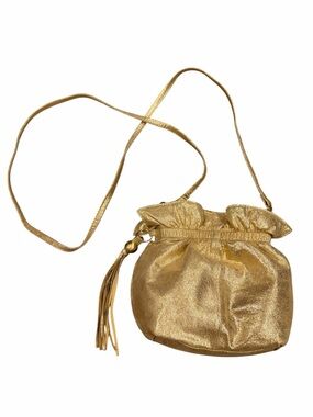 Hobo International Metallic Leather  Crossbody Mini Evening Bag